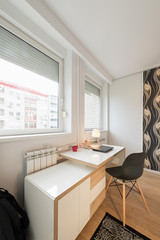 Interior of a student room