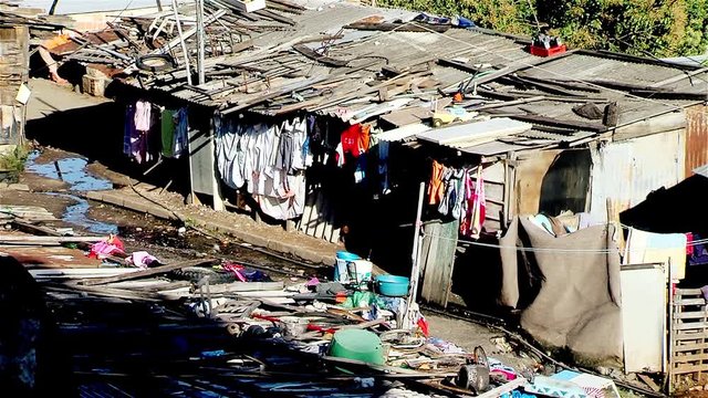Villa Miseria (slum) in Buenos Aires, Argentina