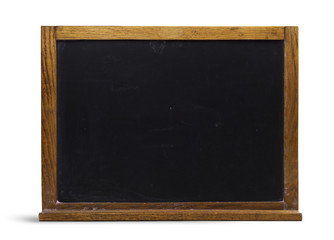 Isolated Old Chalkboard
