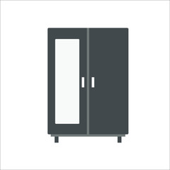 Wardrobe icon. Vector illustration