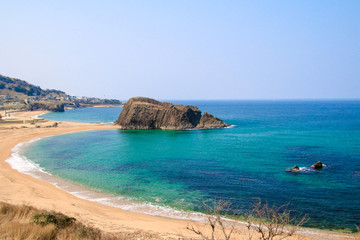 丹後半島の立岩