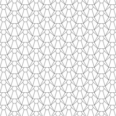 Abstract geometric outline pattern background