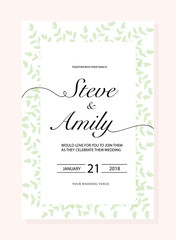 wedding invitation card templated