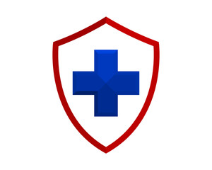 medical symbol logo vector icon