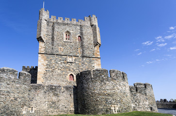 Fototapeta na wymiar Braganca Medieval Castle