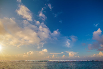 Obraz na płótnie Canvas Sea view ocean background