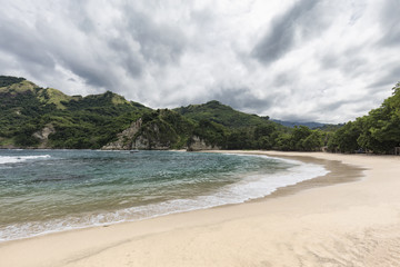 One of two beaches that make the up the Koka Beach area in Paga, East Nusa Tenggara, Indonesia.