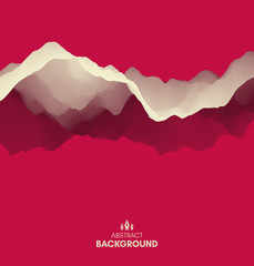 Colorful abstract background. Dynamic effect. Futuristic technology style. Motion vector illustration.