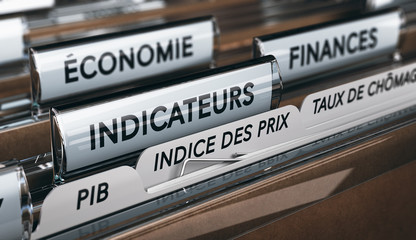 Principaux indicateurs de croissance &eacute;conomique, PIP, indices des prix et taux de ch&ocirc;mage.