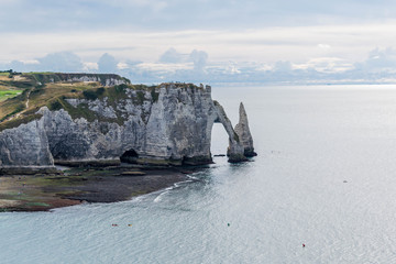 Etretat, Normandie, France.