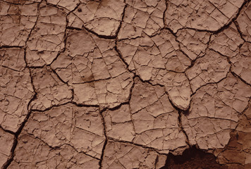 Cracked ground textures drought