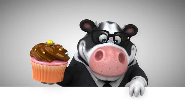 Fun cow - 3D Animation