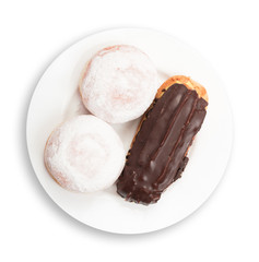 Dessert plate isolated