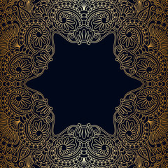 Vector vintage ornamental background.