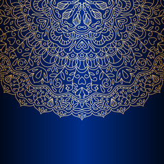 Vector vintage ornamental background.