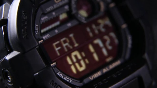 Digital Watch Face
