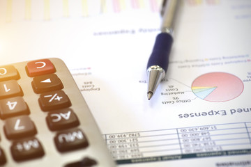 Review accounting data and calculate production income.