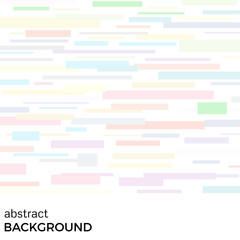 Abstract vector background of multicolored rectangles of different sizes. Background of geometric shapes.
