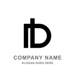 ID Letter Logo Vector - 182808027