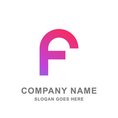 Simple F Letter Logo