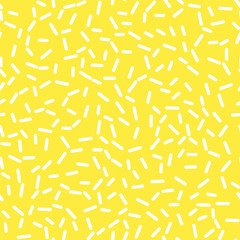 Retro Seamless Pattern in Memphis Style Design