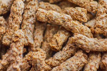 Bran (miller's bran) macro background