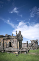 preah vihear famous ancient temple ruins landmark in cambodia
