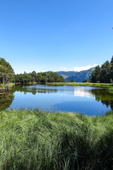 Obraz premium Aran valley in the Catalan Pyrenees, Spain