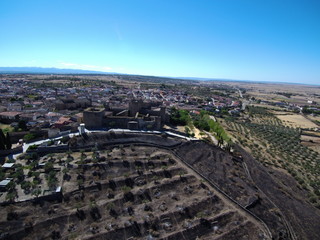 Obraz premium Oropesa. Pueblo de Toledo, en la comunidad autónoma de Castilla La Mancha (España)