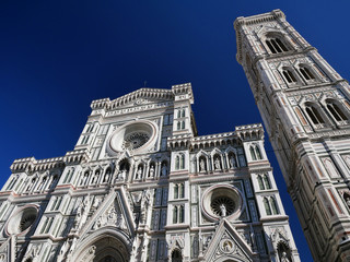 Fototapeta premium Florence Cathedral - The Duomo and Camponile
