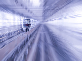 Train running