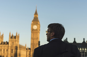 Businessman in london