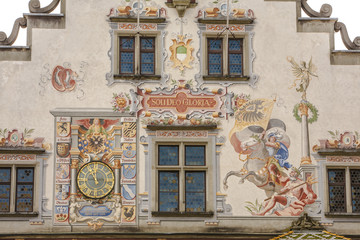 Fototapeta premium Altes Rathaus Lindau am Bodensee