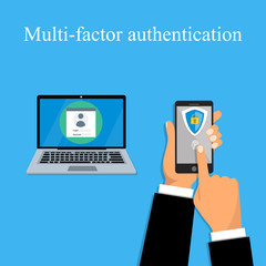 Multi-factor authentication design.