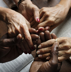 Diverse religious shoot