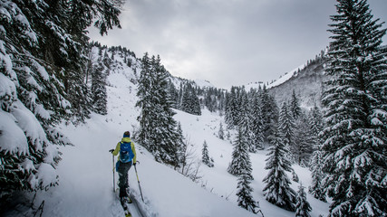 Winter Ski Tour in Germany