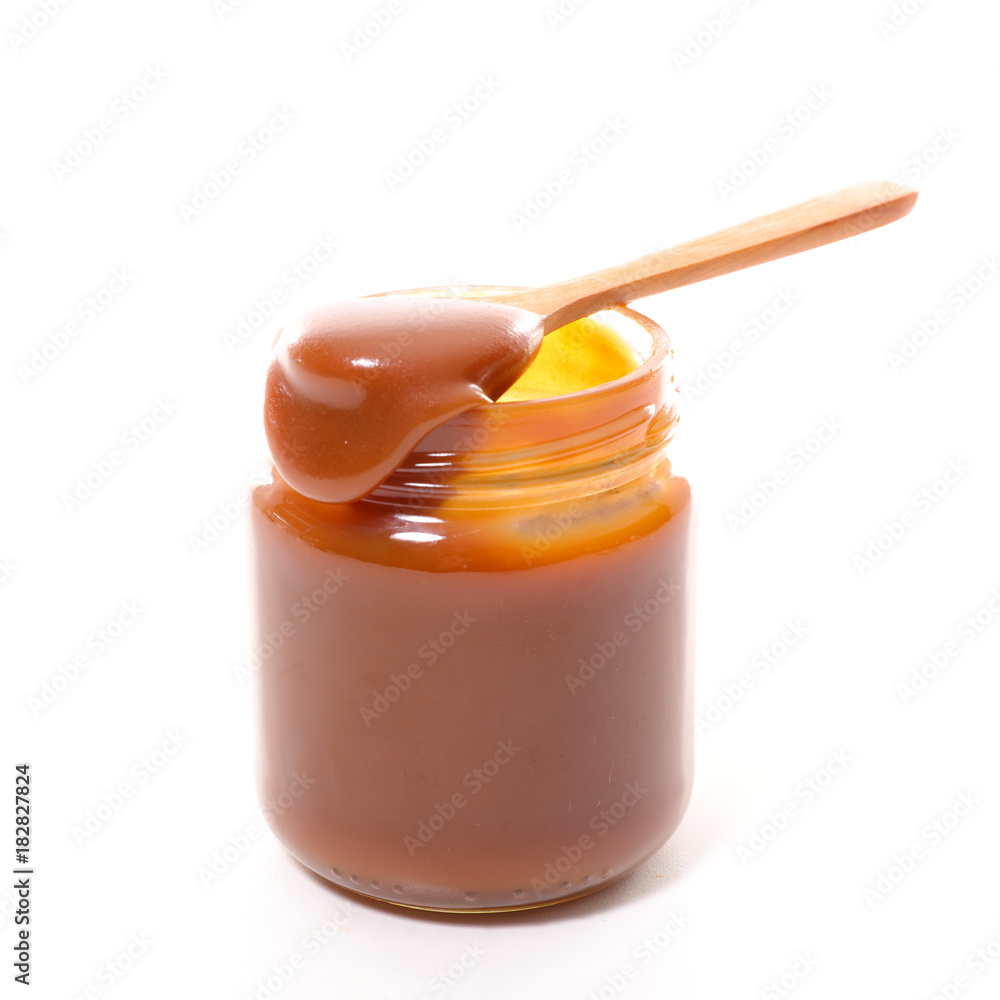 Wall mural caramel sauce