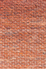 Wall from a red brick