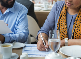 Group Of People Business Meeting Concept