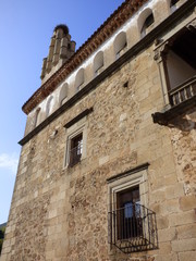 Fototapeta na wymiar Pasarón de la Vera. Pueblo de Cáceres, Comunidad Autónoma de Extremadura, España