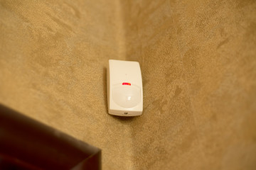 Motion sensor or detector for security system