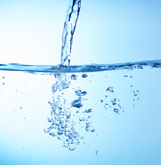 Water and air bubbles