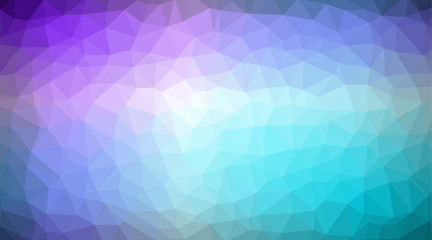 Low Poly abstract background with colorful triangular polygons