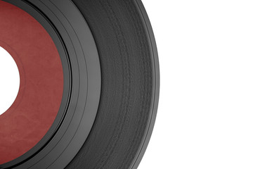 Detalle de disco de vinilo single