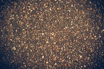 Texture background of pattern stone wall surface. Vintage or retro tone.