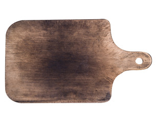 old wooden cutting board