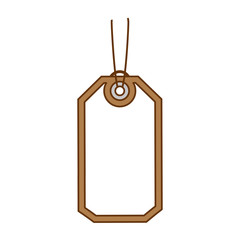 shopping tag isolated icon vector illustration design