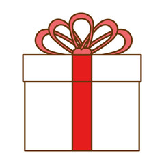 gift box present icon vector illustration design