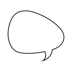 speech bubble isolated icon vector illustration design