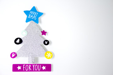 Merry Christmas. Various Christmas decoration